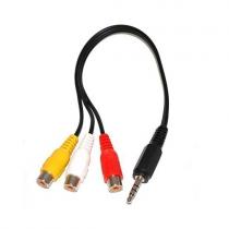 Cabo P2 + 3RCA Femea